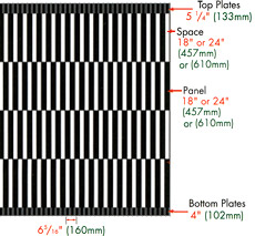 Avante Garde 1818 pattern drawing