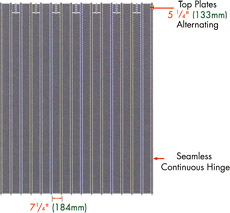 Opaque narrow body solid aluminum drawing