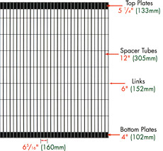 S-126 wide body straight pattern drawing