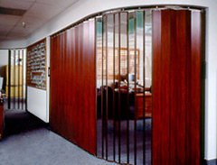 Folding Wood Door